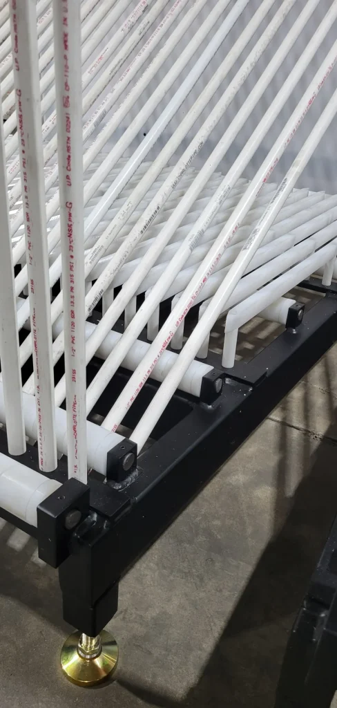 Vertical Pane Storage Rack